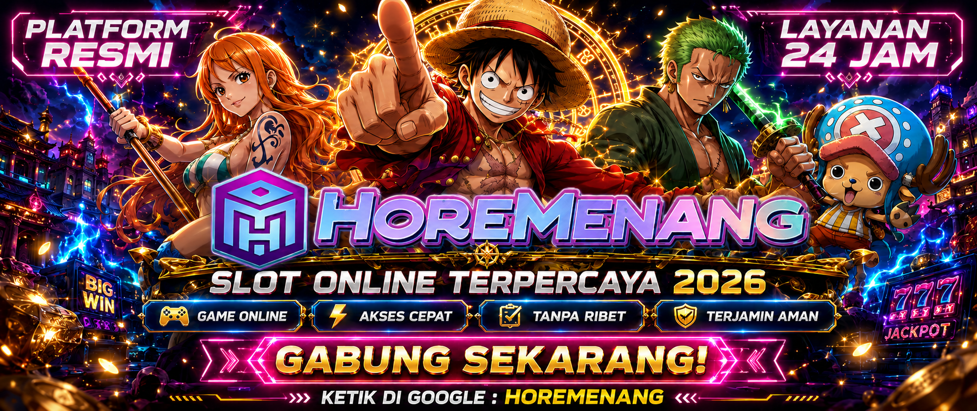 Promo HOREMENANG – Layanan 24 Jam